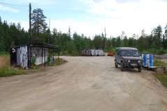 Tankstelle in Sukkozero