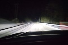 on the road