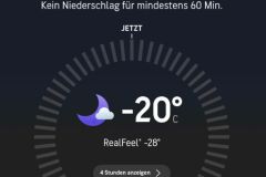 etwas frischer heute