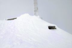 Gaustatoppen unter viel Schnee