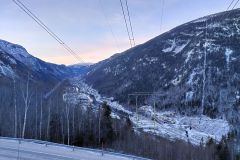 Blick auf Rjukan